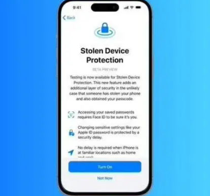 观山湖苹果授权维修店分享被盗设备保护功能开启方法 